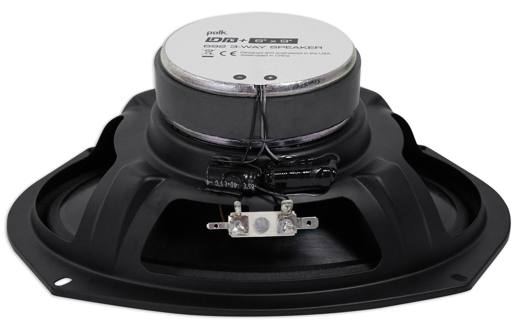 2) Polk Audio DB692 6X9" 450w Car Audio Marine/ATV/Motorcycle Speakers+Cyberbuds