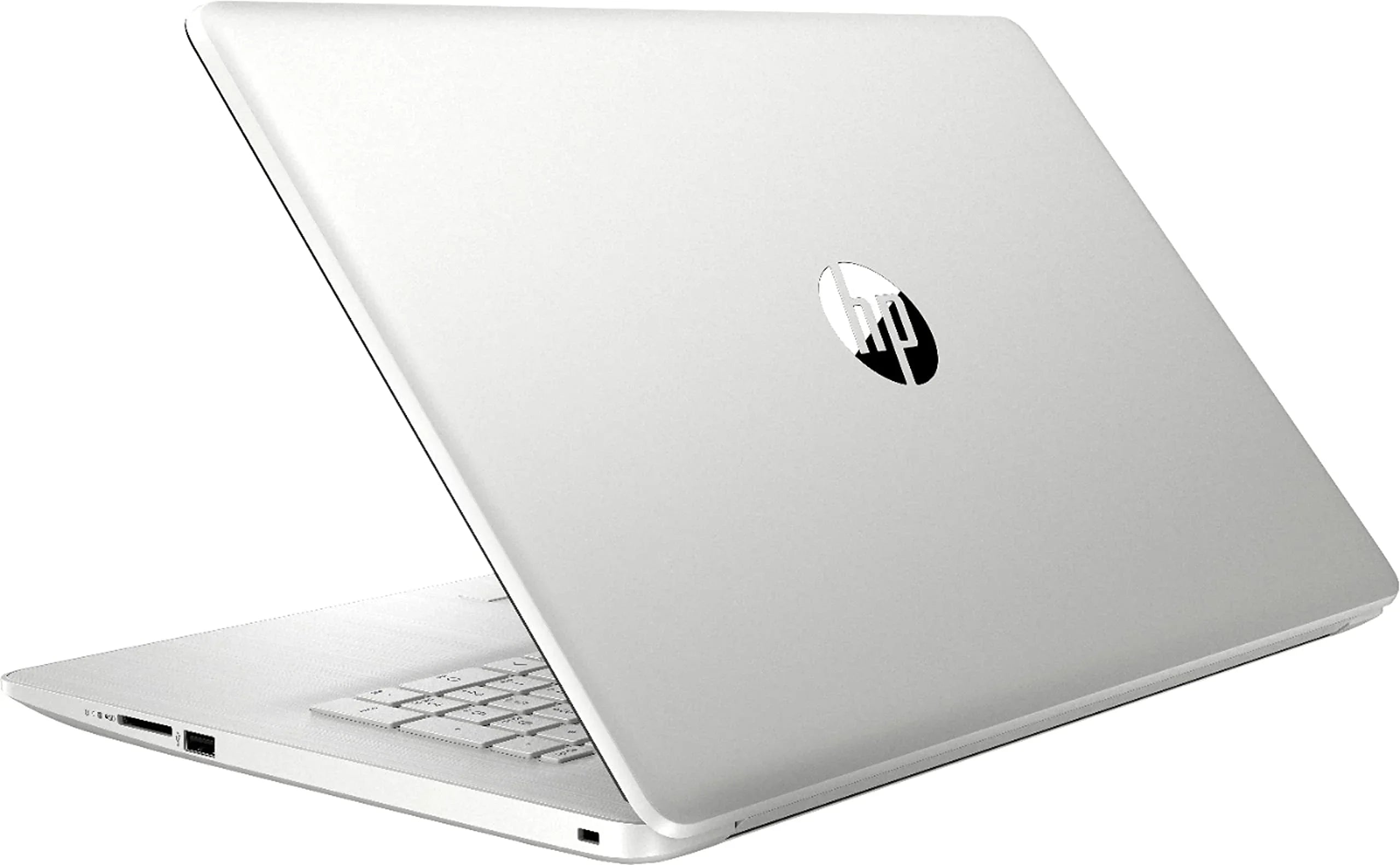 HP 2021 17.3" FHD IPS Laptop Computer 11th Intel Quad Core i5-1135G7, 8GB RAM 512GB SSD, Intel Iris Xe Graphics, USB-C Webcam WiFi HDMI Windows 10 S Silver+GOLDOXIS Card