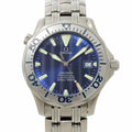 Pre-Owned OMEGA Seamaster 300 Professional 2231 80 Men's Watch Titanium Date Blue Dial Automatic (Good)