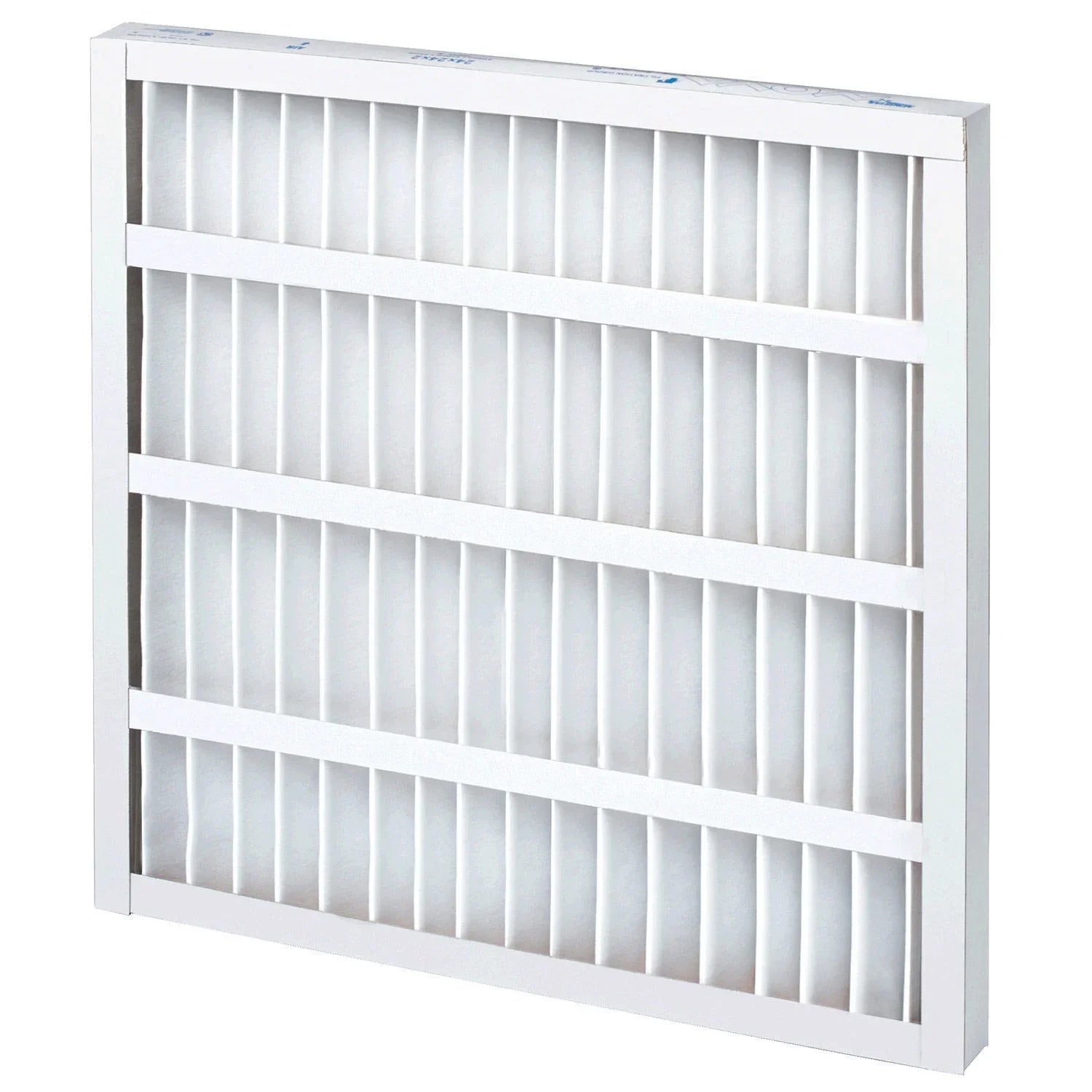 Standard Capacity Air Filter, 24"W x 24"H x 2"D, Pleated, MERV 8, Lot of 12