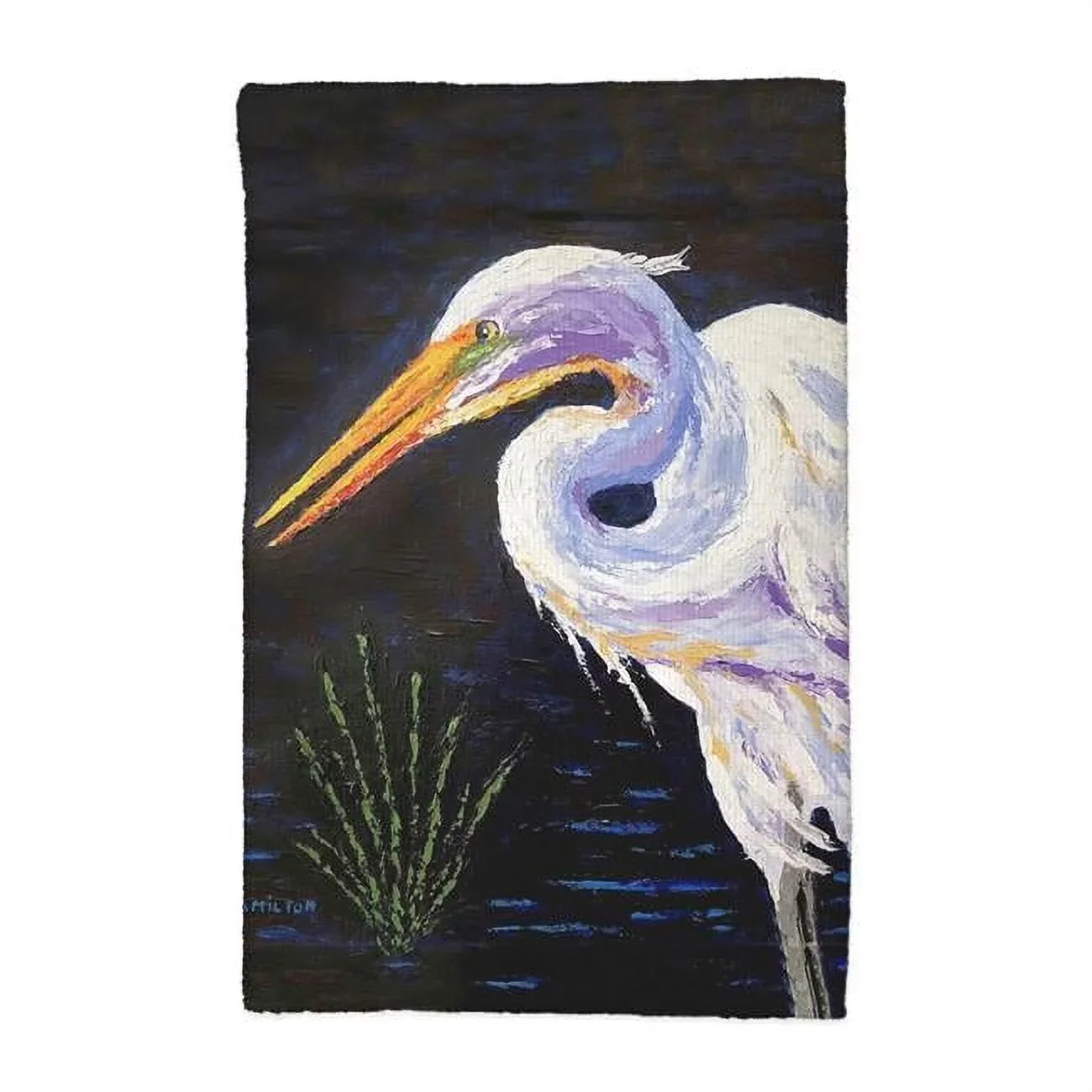 16 x 25 in. Palette Top-notch Egret Kitchen Towel
