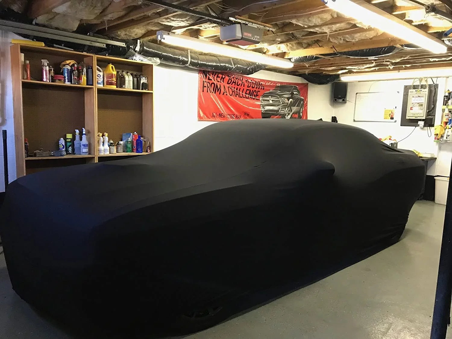 Indoor Car Shield Fitting with Audi A4 allroad Wagon 2020 - Black Satin - Ultra Soft Indoor Material - Guaranteed Keep Vehicle Looking Between Use - Includes Storage Bag