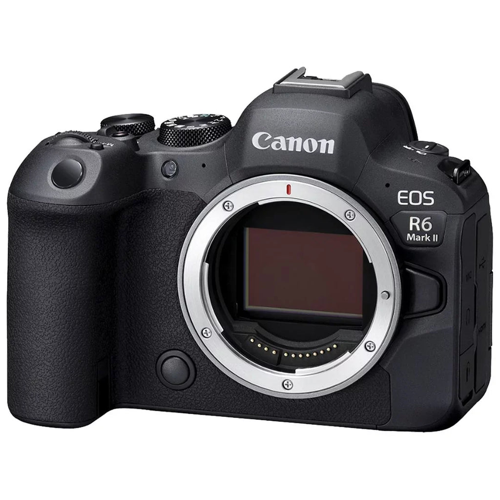 Canon EOS R6 Mark II Mirrorless Camera with RF 24-105mm f/4-7.1 IS STM Lens + 2 Pack SanDisk 64GB Memory Card + ZeeTech Accessory Bundle