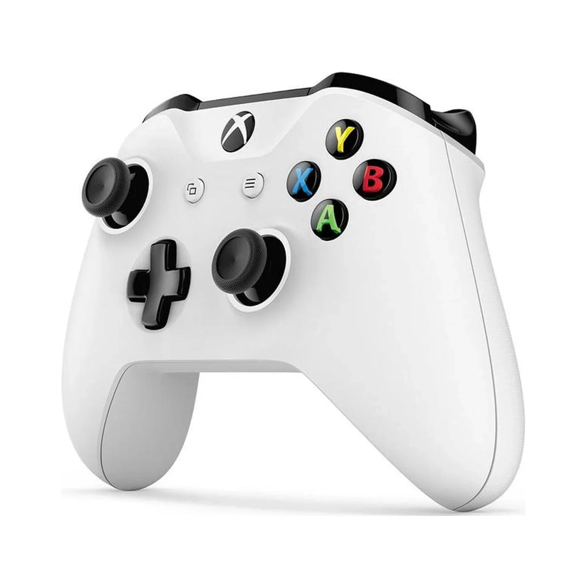 Microsoft Xbox One S 500GB with 2 Controller, 4K Ultra HD White with BOLT AXTION Cleaning Kit Headset Bundle Like New