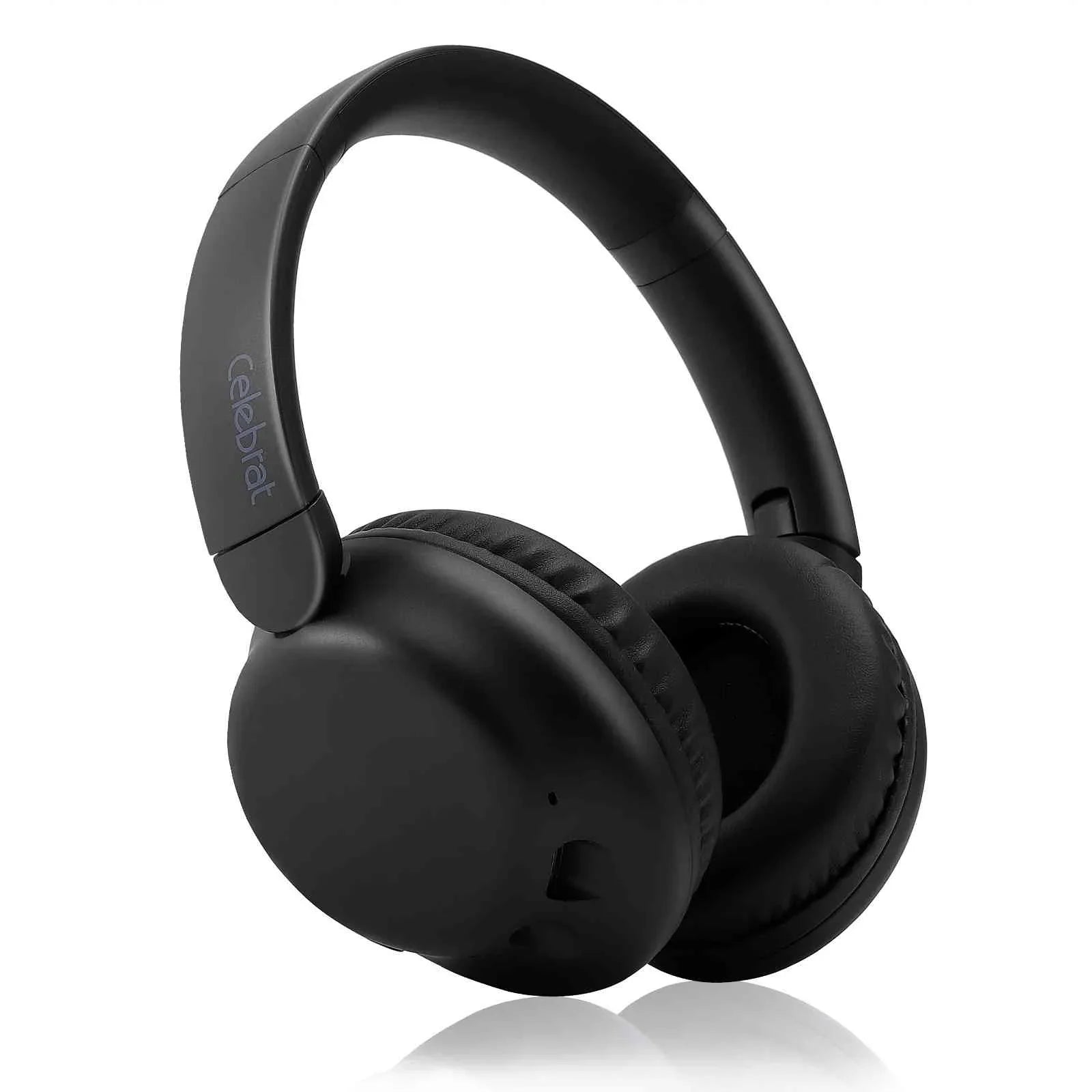 UrbanX UX35 Wireless Bluetooth Stereo Earphones with High Resolution Audio, Deep Bass, Superior Comfort Over The Ear Headphones with Mic for ZTE Axon 30 Pro 5G Phone Call Support