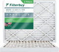 Filterbuy 10x14x2 MERV 13 Pleated HVAC AC Furnace Air Filters (2-Pack)