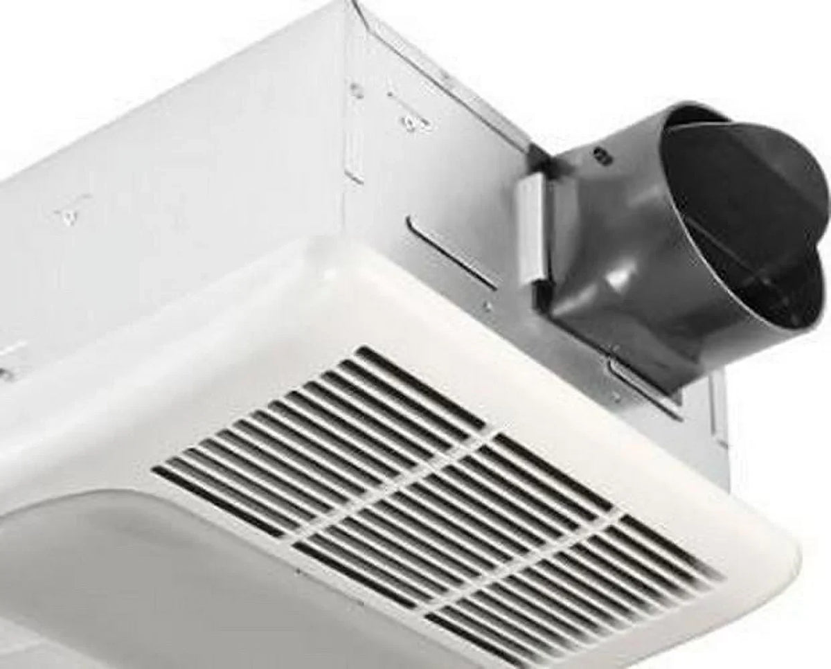 Delta BreezRadiance RAD80L 80 CFM Exhaust Bath Fan with Light and Heater