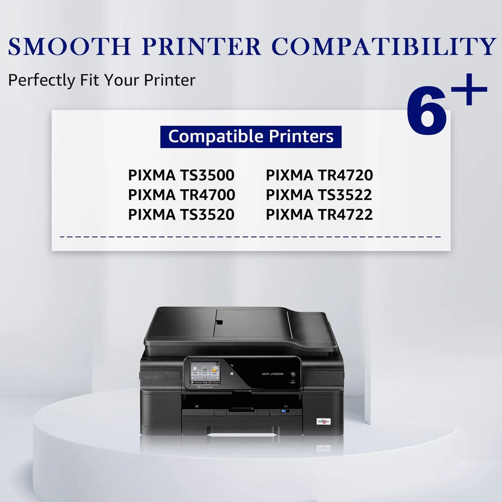 275XL and 276XL Ink Cartridges Combo Pack Replacement for Canon Printer Ink 275 276 Combo Pack 275XL 276XL PG-275 CL-276 for Pixma TS3522 TR4720 TR4700 TR4722 TS3500 TS3520 (4-Pack)