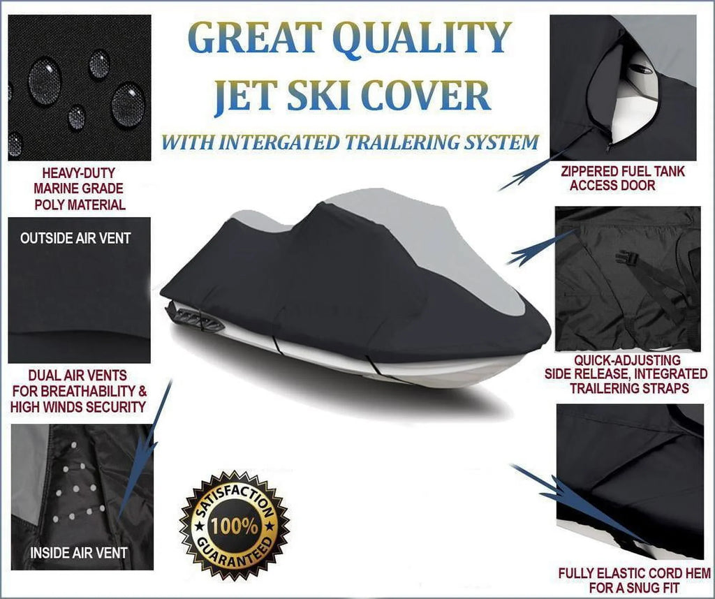 SUPER HEAVY-DUTY PWC 600D JET SKI Wrap Fitting for Kawasaki STX 750 / JT750 1994-1998
