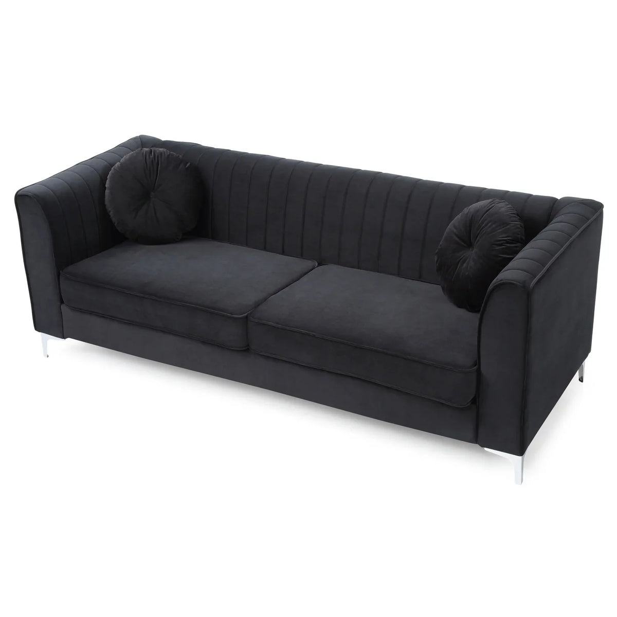 Maykoosh Southwestern Style G793A-S Sofa ( 2 Boxes ) , Black