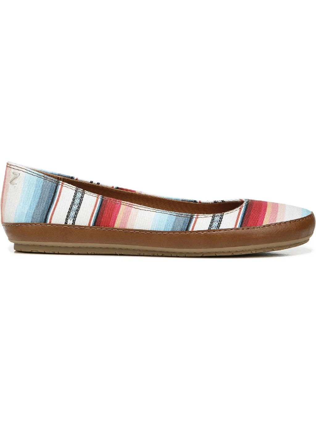 Zodiac Womens Dawn Canvas Slip On Ballet Flats