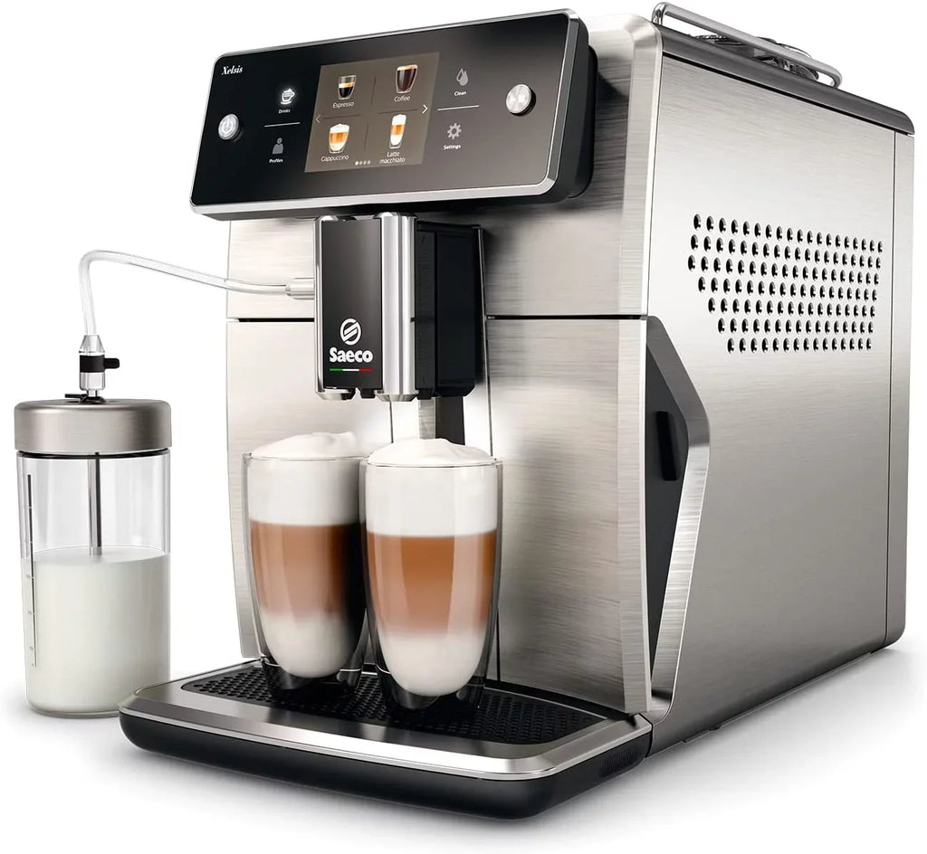 Saeco Xelsis Super Automatic Espresso Machine, Stainless Steel (SM7685/04)