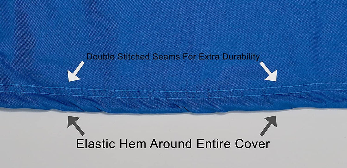 Environment Jet Ski Wrap for Yamaha EXR 2021 - Silver - High Sun Protection - All Environment - Trailerable - Protects from Rain, Sun, UV Rays, and More! Includes Trailer Straps and Storage Bag