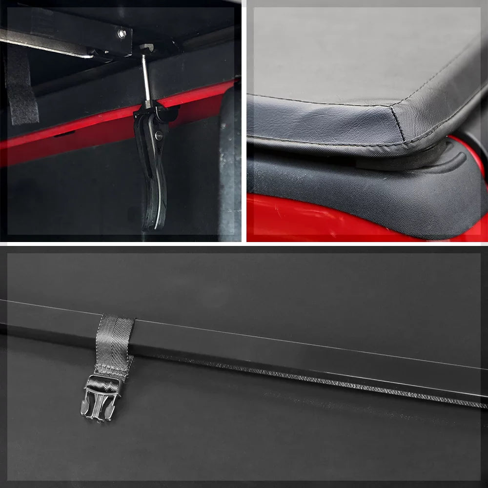 Short Bed Tonneau Coating 6.5Ft Soft Tri-Fold Fleetside for 02-09 Ram 1500/2500 Fits select: 2006-2008 DODGE RAM 1500, 2003-2009 DODGE RAM 2500