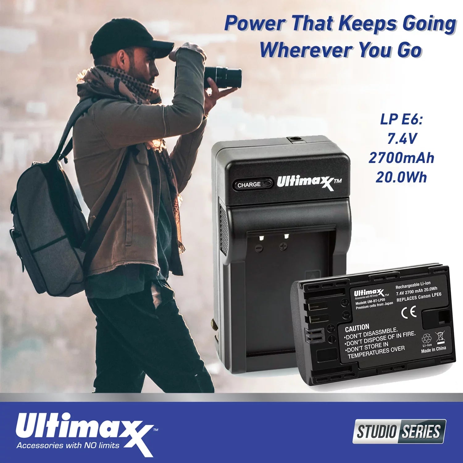 Ultimaxx Advanced Canon R5 C Mirrorless Cinema Camera Bundle - Includes: 128GB Extreme Memory Card, 2x Replacement Batteries, 160 LED Video Light & Much More (25pc Bundle)