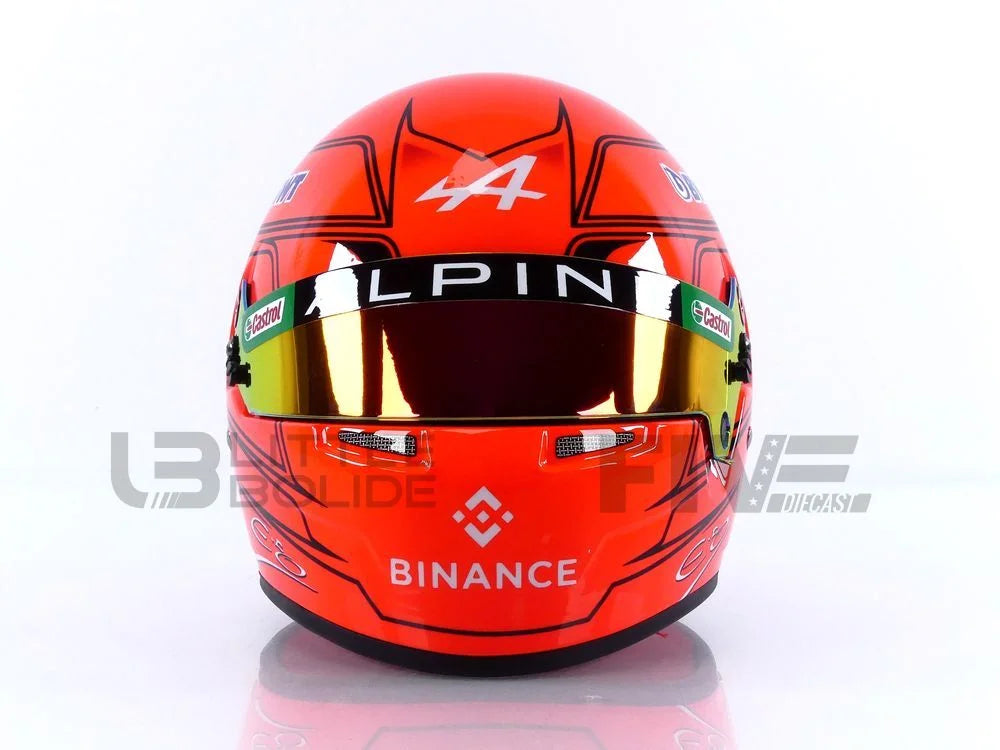 MINI HELMET 1/2 - CASQUE Esteban Ocon - Alpine 2023