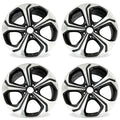 18" SET OF 4 18X7.5 Machined BLACK Wheels For 2014 2015 Honda Civic OEM Caliber Replacement Rim