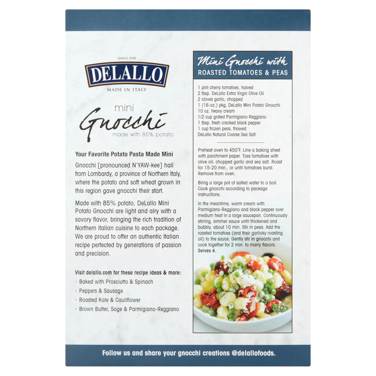 DeLallo Mini Potato Gnocchi, 16 oz