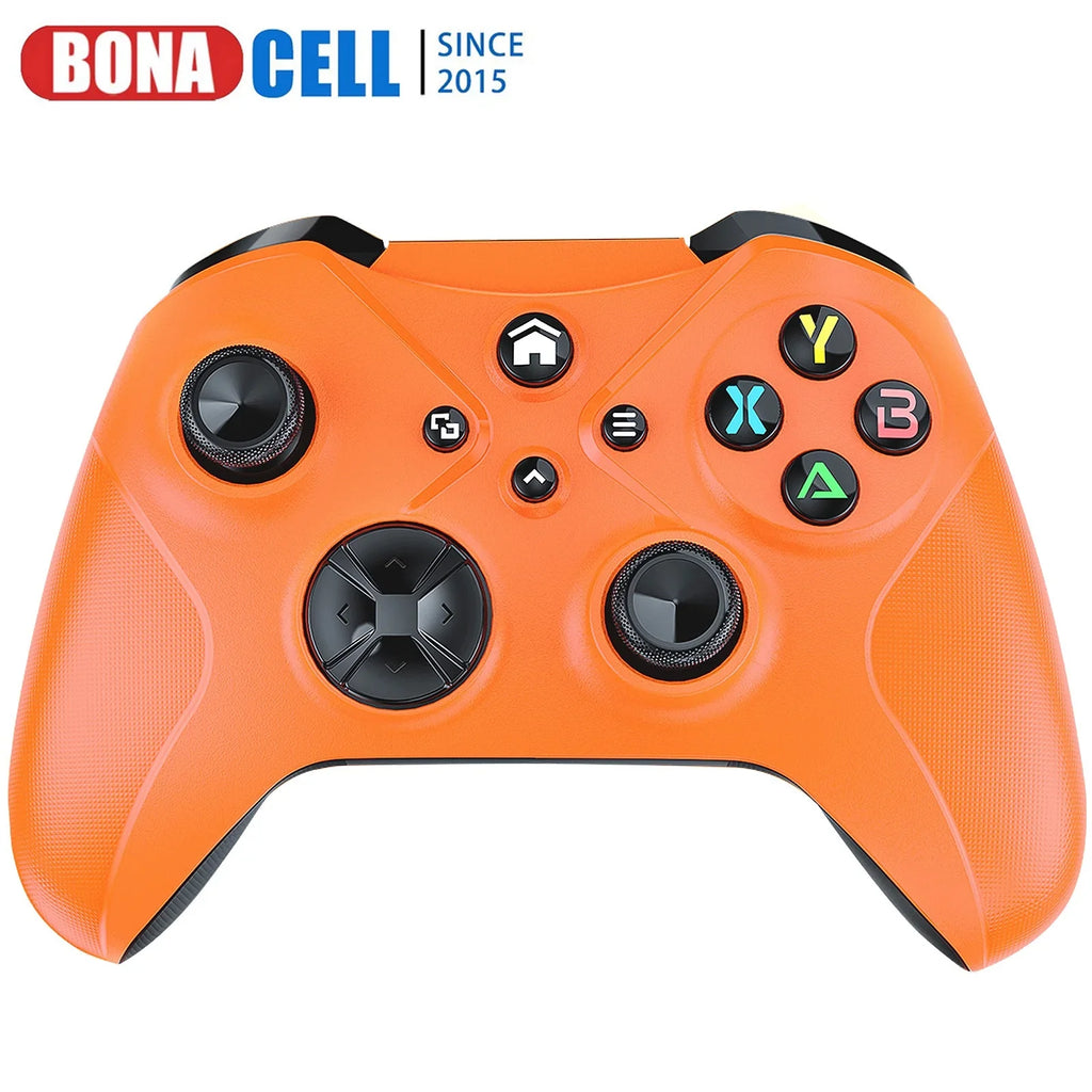 Bonacell Wireless Controller for Xbox One, (Watch Video to Update XBOX)Game Controller Suitable with Xbox One/Xbox One X/S, Xbox Series S/X Gamepad Support Turbo/3.5mm Headphone Jack/Macro Functions