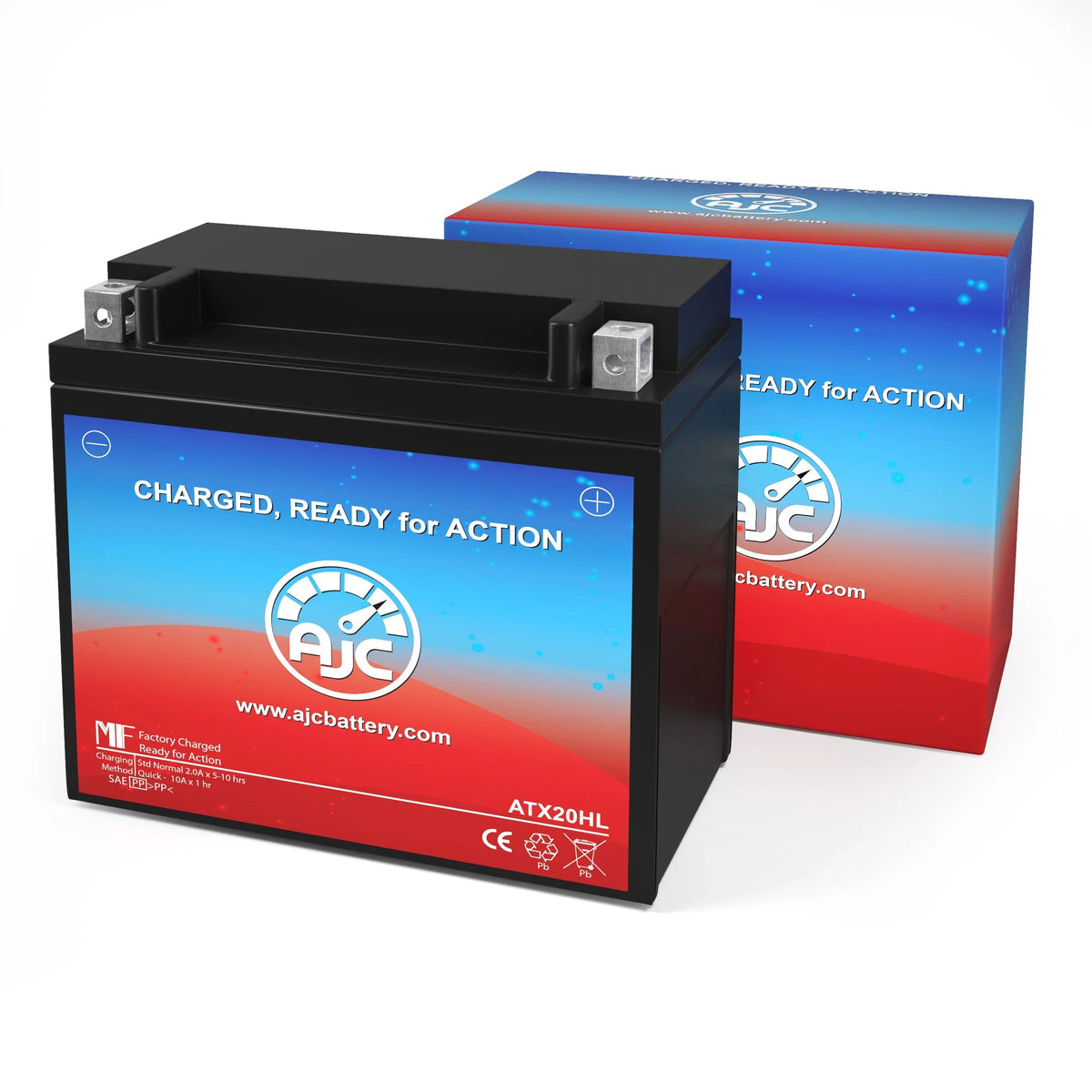 Bombardier GTx 500Ss 597CC 12V Snowmobile Replacement Battery (2006) - This Is an AJC Brand Replacement