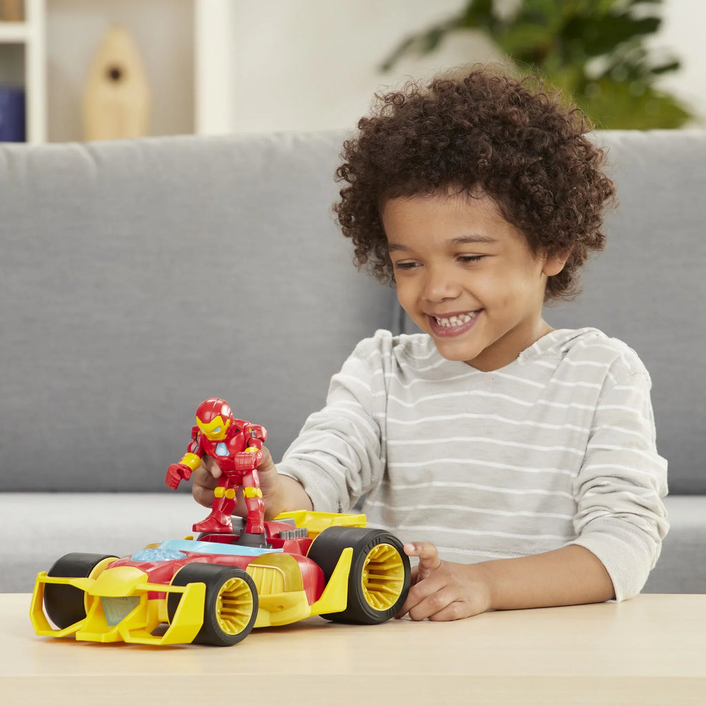 Playskool Heroes Marvel Super Hero Adventures Iron Man Speedster Figure