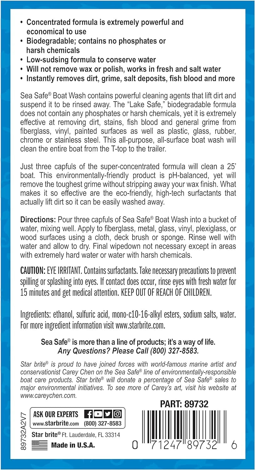 Star Brite 089732Pw Star Brite Sea Safe Vessel Wash
