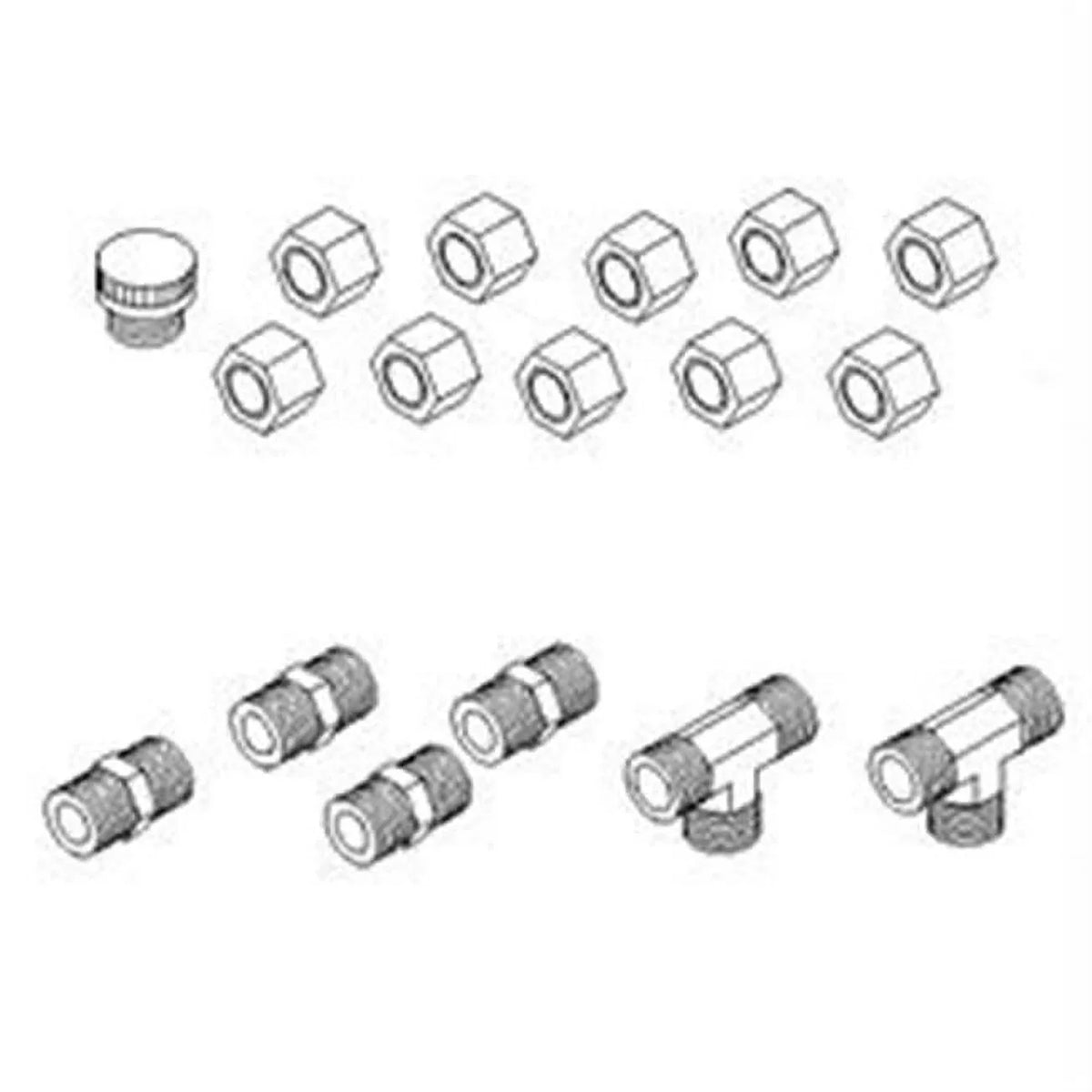 Seastar Solutions New Fitting Kit (O/B Application), 1-HF5501