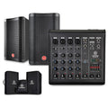 Harbinger M200-BT Portable PA System With Bluetooth and Custom Carry Bags 10" Mains