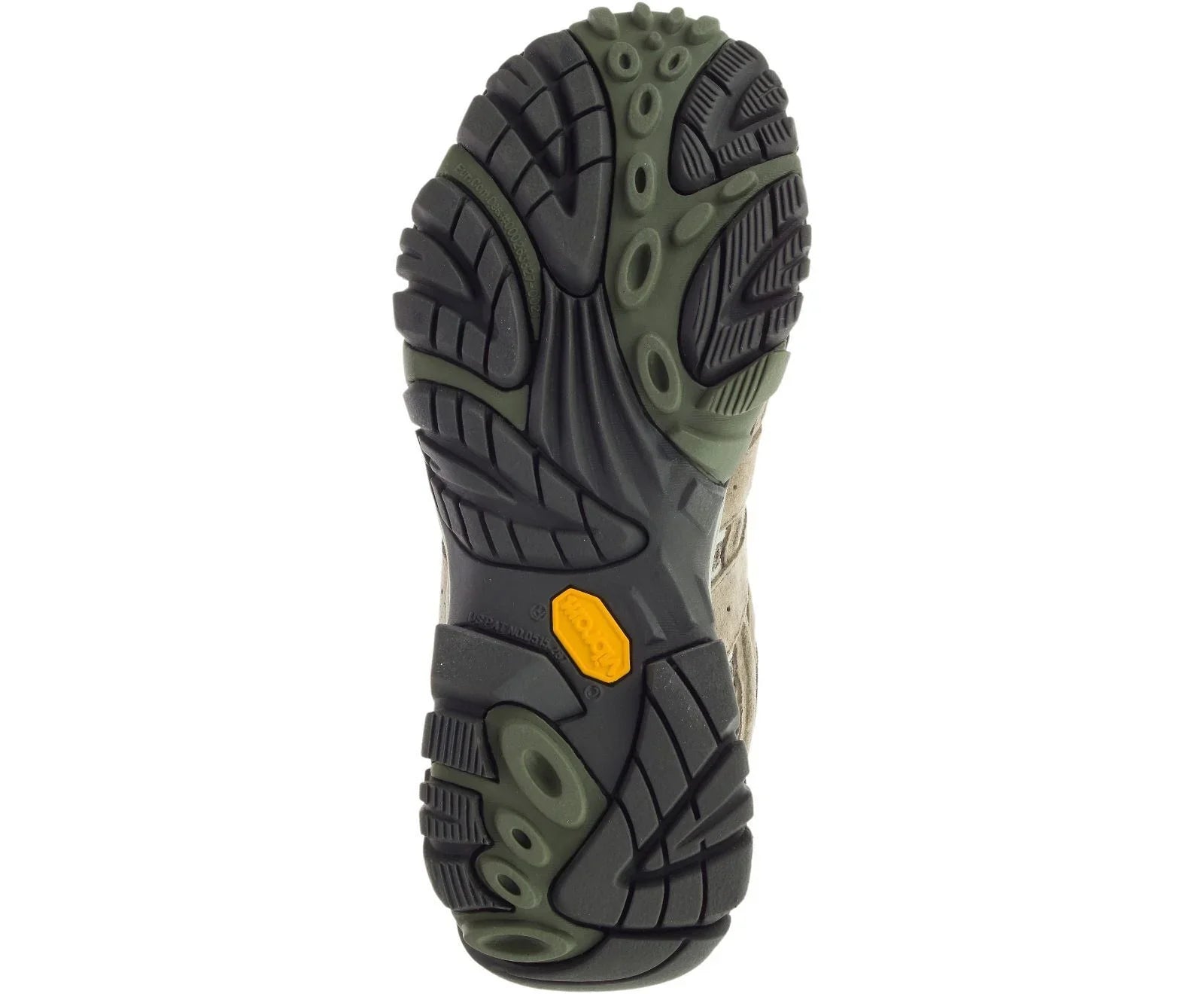 Merrell Women's Moab 2 Ventilator Mid Hiking Shoes, Olive, Size 8.5 Wide