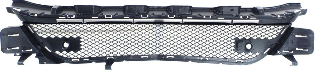 CLA250 14-16 FRONT BUMPER GRILLE, Center, Txtd, w/ Mlding Holes and Sport Ed., w/ AMG Pkg and IPAS Holes