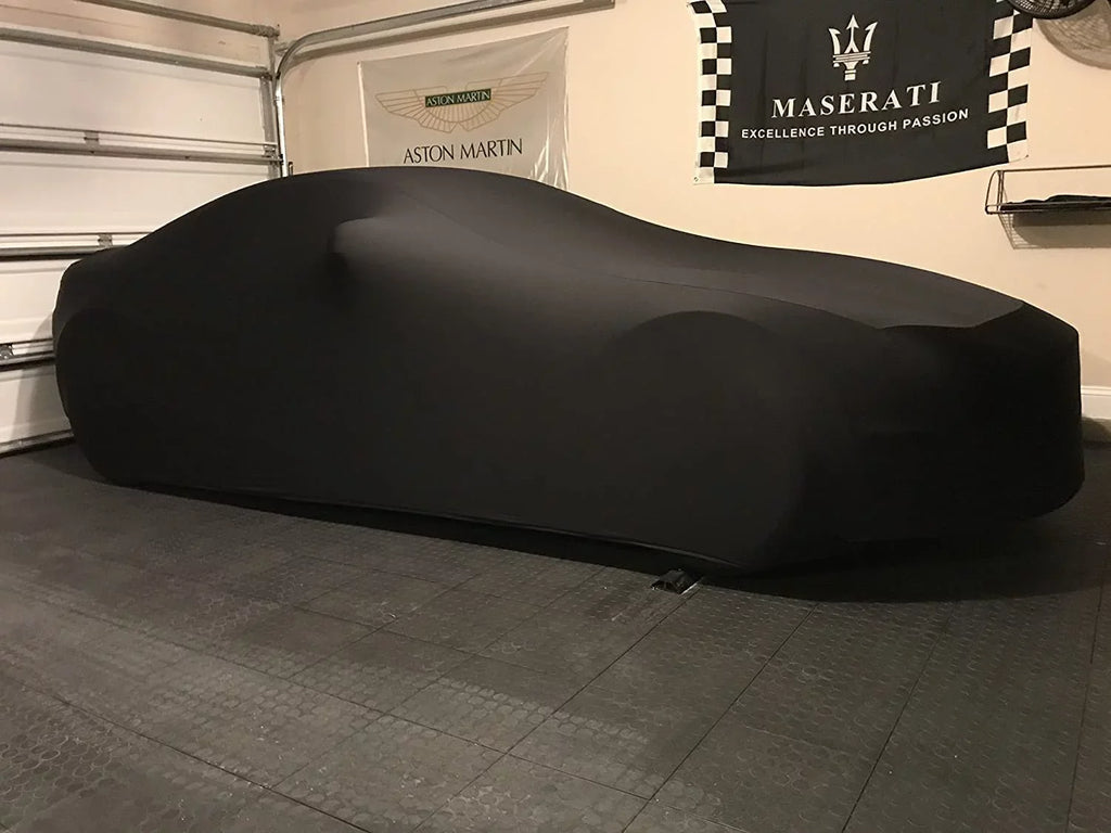 Indoor Car Shield Fitting with Audi A4 allroad Wagon 2020 - Black Satin - Ultra Soft Indoor Material - Guaranteed Keep Vehicle Looking Between Use - Includes Storage Bag