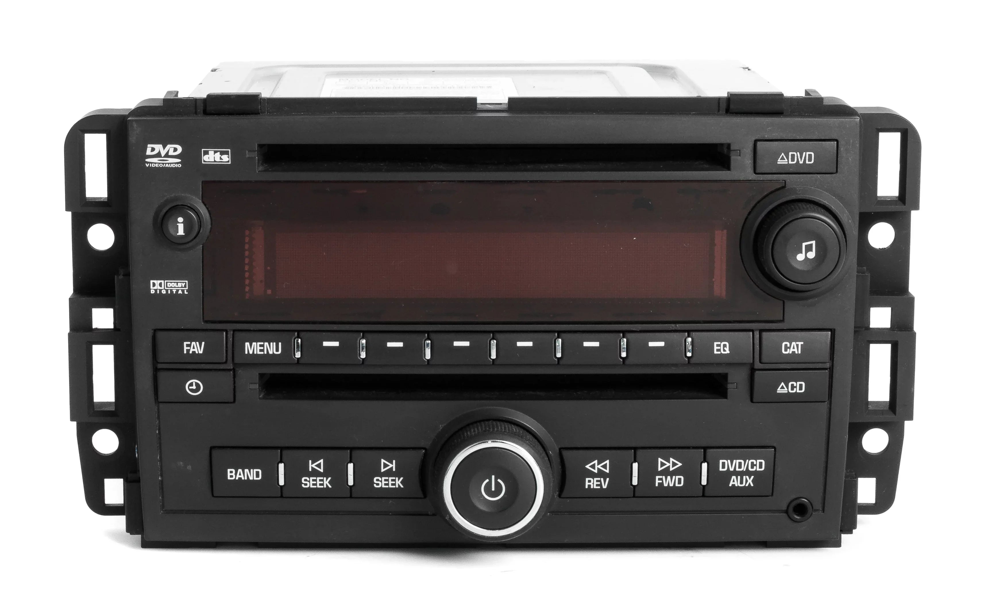 Restored 2007 Saturn Outlook OEM AM FM Radio MP3 DVD CD Player Auxiliary Input 25802327 (Refurbished)