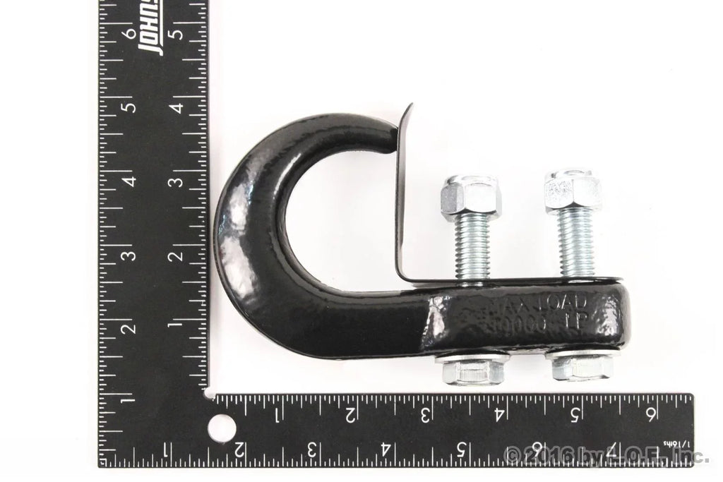 Red Hound Auto 4 Universal Shield Tow Hooks for Fitting with Ford Dodge Chevrolet GMC Toyota Pickup Truck