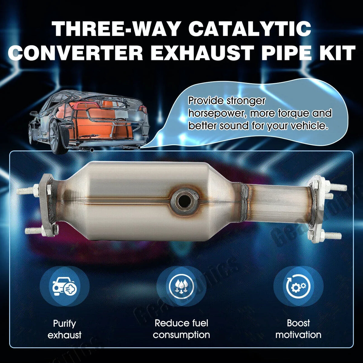 Catalytic Converter 1998 1999 2000 2001 2002 for Honda Accord SE Value 2.3L 4cyl