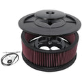 K&N Filter Flow Control Custom Air Cleaner Assembly (Natural) - 61-6000