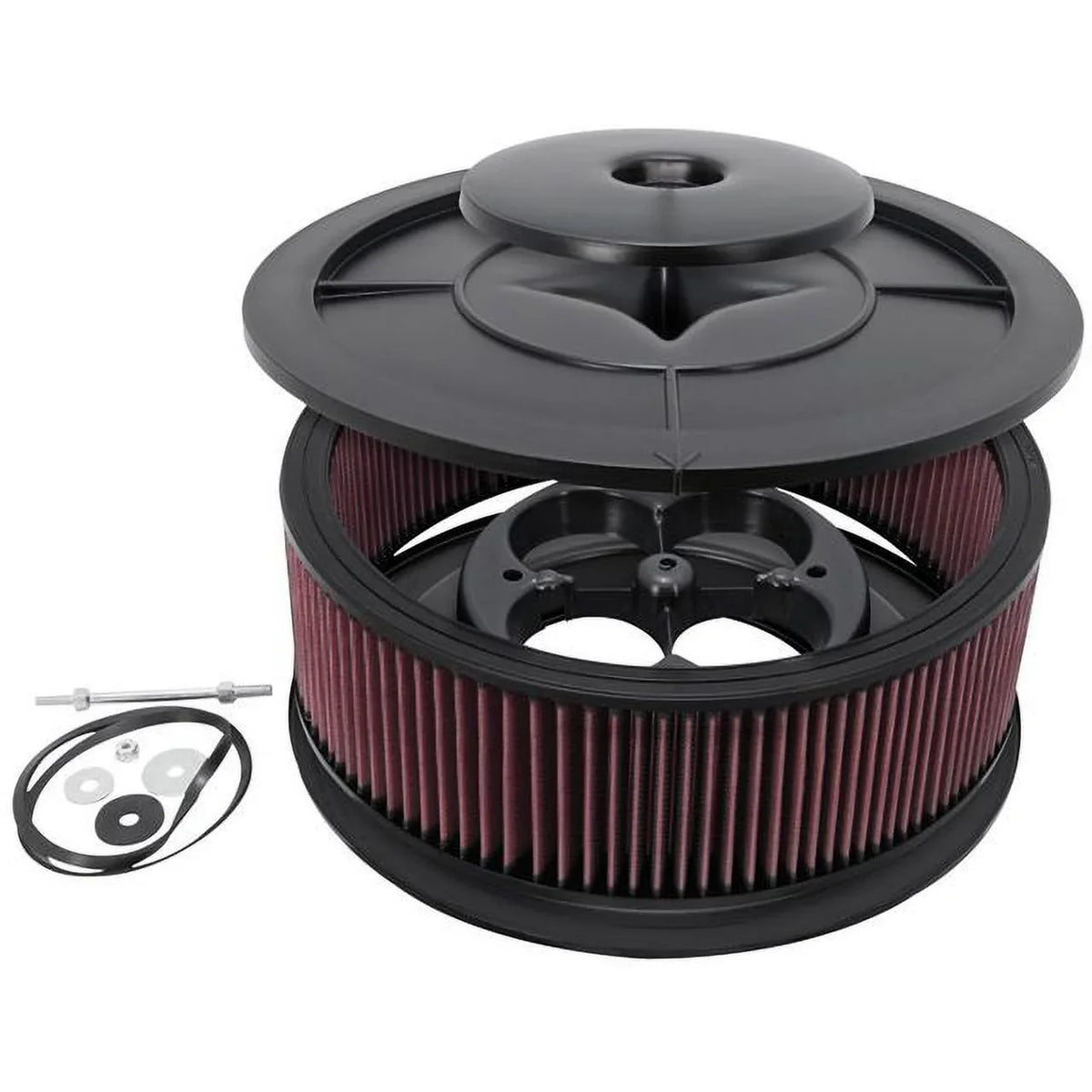 K&N Filter Flow Control Custom Air Cleaner Assembly (Natural) - 61-6000