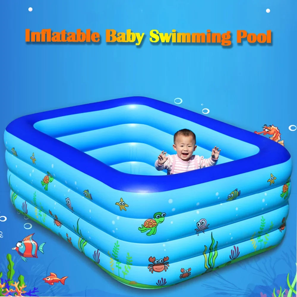 Portable Swimming Pool Inflatable Swimming Pool Basin Kid Bathtub