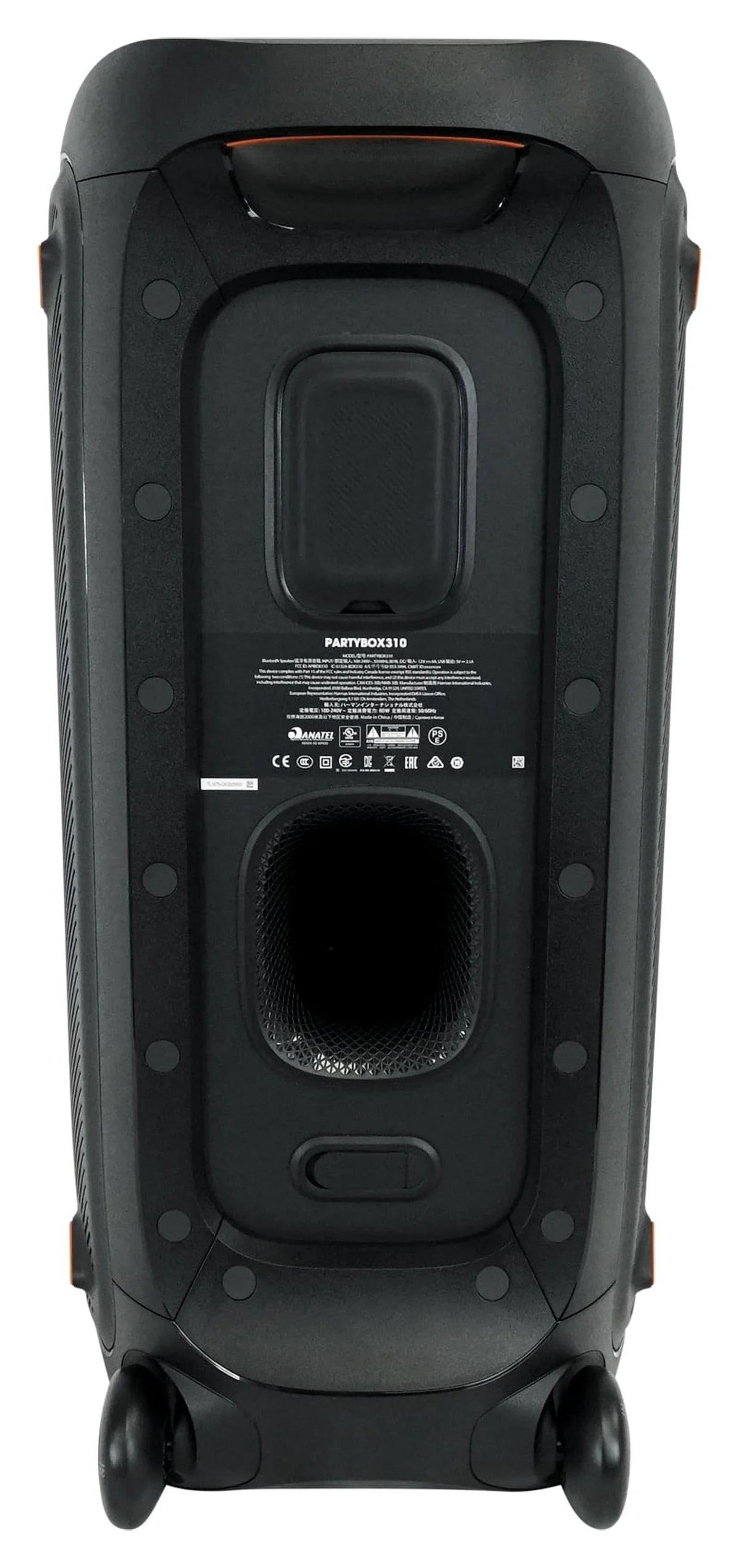 JBL Partybox 310 Portable Rechargeable Bluetooth RGB LED Party Box Speaker+Mic