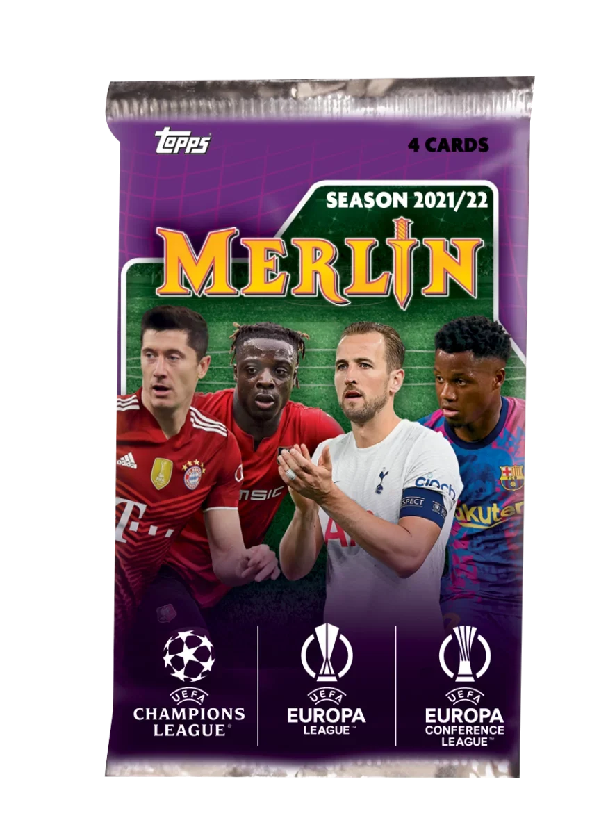 2021-22 Topps UEFA Champions League Merlin Blaster Box
