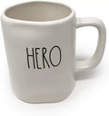 Rae Dunn White DOCTOR HERO Ceramic Mug with Black LL Letter Tea Mug