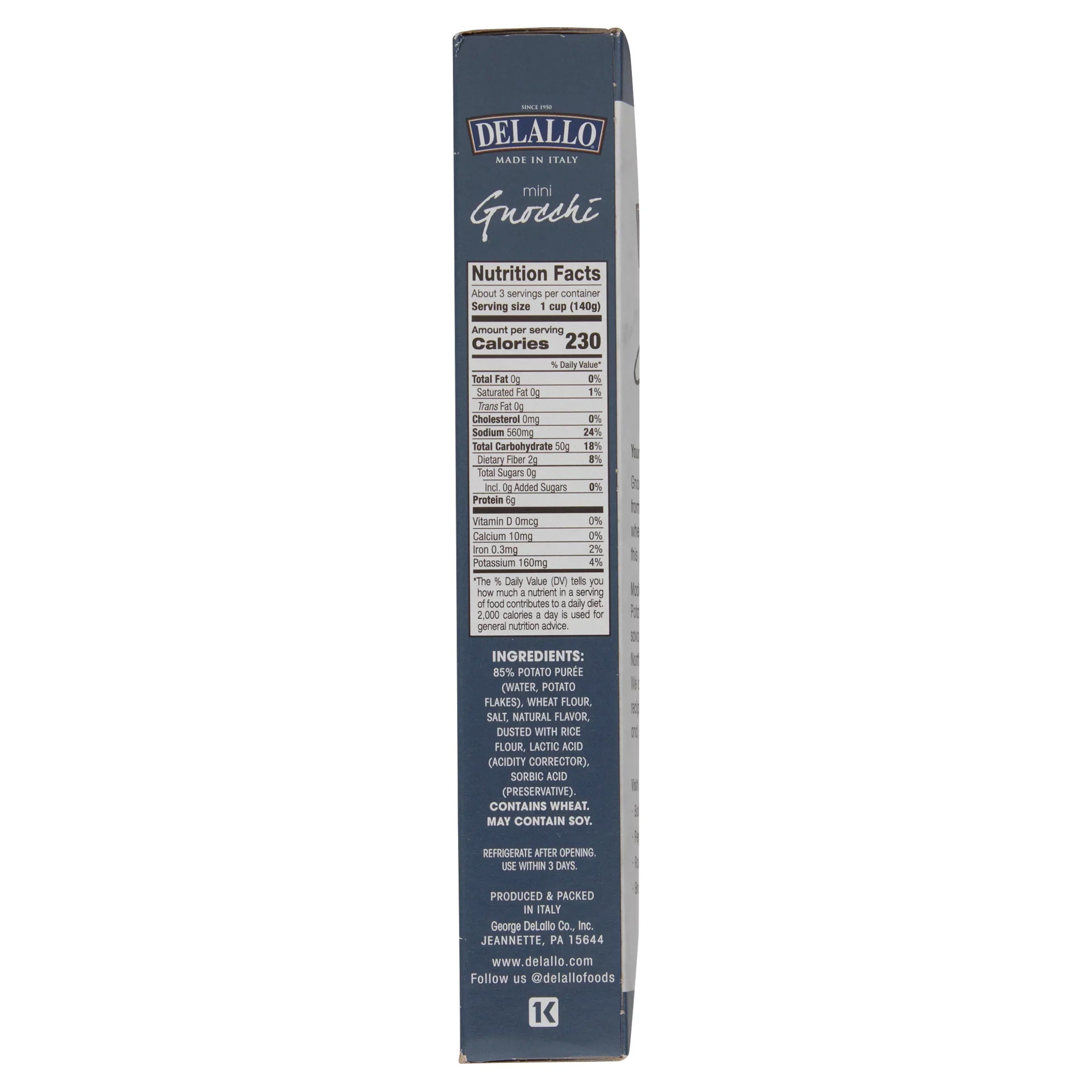 DeLallo Mini Potato Gnocchi, 16 oz