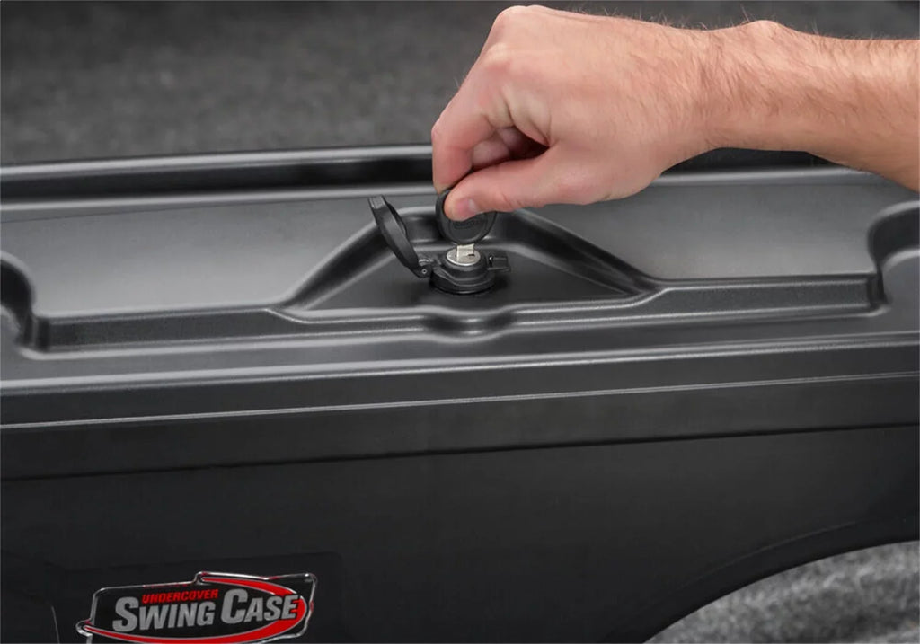 Coating By RealTruck SwingCase Truck Bed Storage Box | SC503D | Fits 2022 - 2023 Nissan Frontier Drivers Side