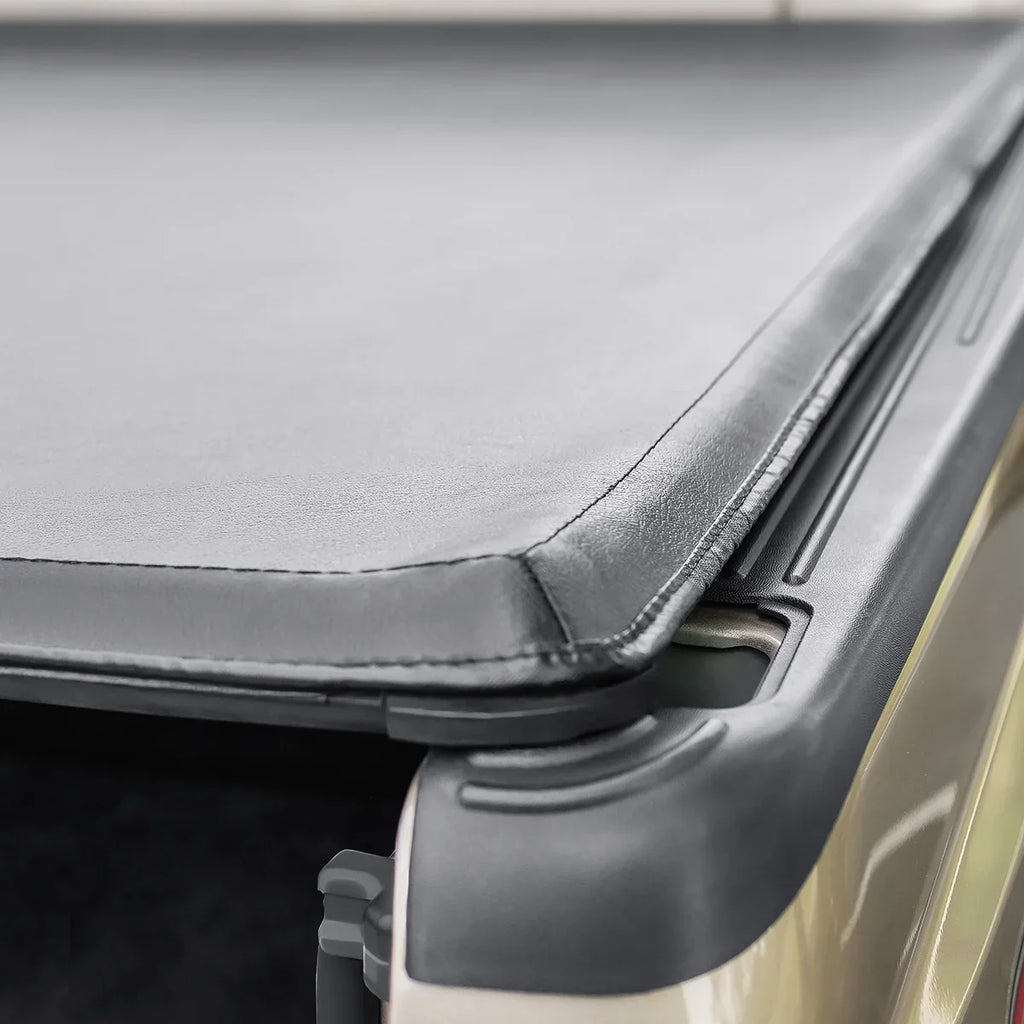 Auto Drive Soft Roll up Truck Bed Tonneau Wrap Fits 94-10 Dodge Ram 1500 2500 3500 / 11-18 Ram 1500 2500 3500 8Ft Bed