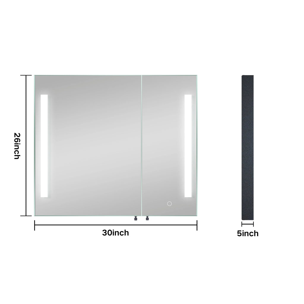 Elegant Reflections LED Medicine Cabinet
