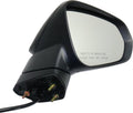 Mirror Matching With 2016-2018 Lexus RX350 2018 RX450h Right Passenger Side Heated In-housing Signal Light Paintable Kool-Vue