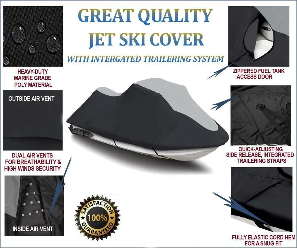 SUPER HEAVY-DUTY PWC JetSki Protection Fitting for Polaris Pro 1200 2000-2001 Jet Ski Coating Watercraft Watercraft Coating 1-2 Seater