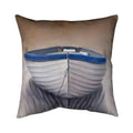 Begin Home Decor 5543-2020-CO53 20 x 20 in. Canoe Watercraft Sided Print Indoor Pillow Shield