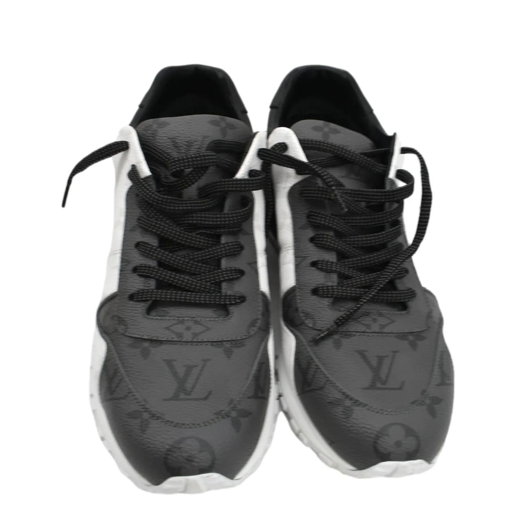 Pre-owned LOUIS VUITTON Runaway Monogram Sneakers Bicolor US 9-9
