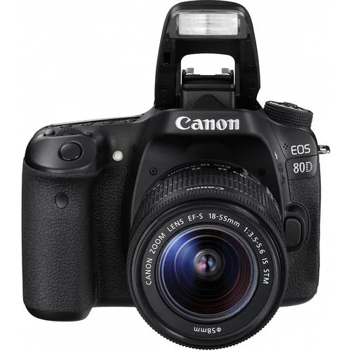 Canon EOS 80D DSLR Camera with 18-55mm Lens + 64GB Expo Basic Kit