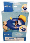 Sun & Sky Pool Float TOUCAN Swim Ring Shape Water Toy